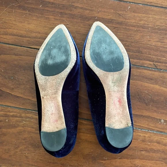 Ron White velvet flats (sz 5) - Picture 2 of 11